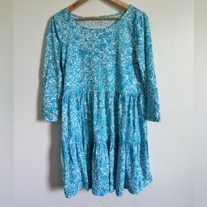 Lilly Pulitzer Geanna Knit Swing Dress, 3/4 length, size L